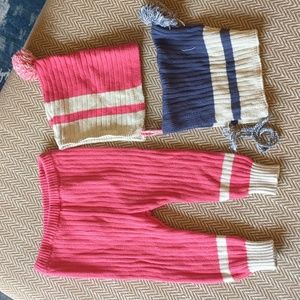 Egg pant and hats set